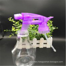 plastic PET spray bottle with trigger sprayer head for washing cleaning